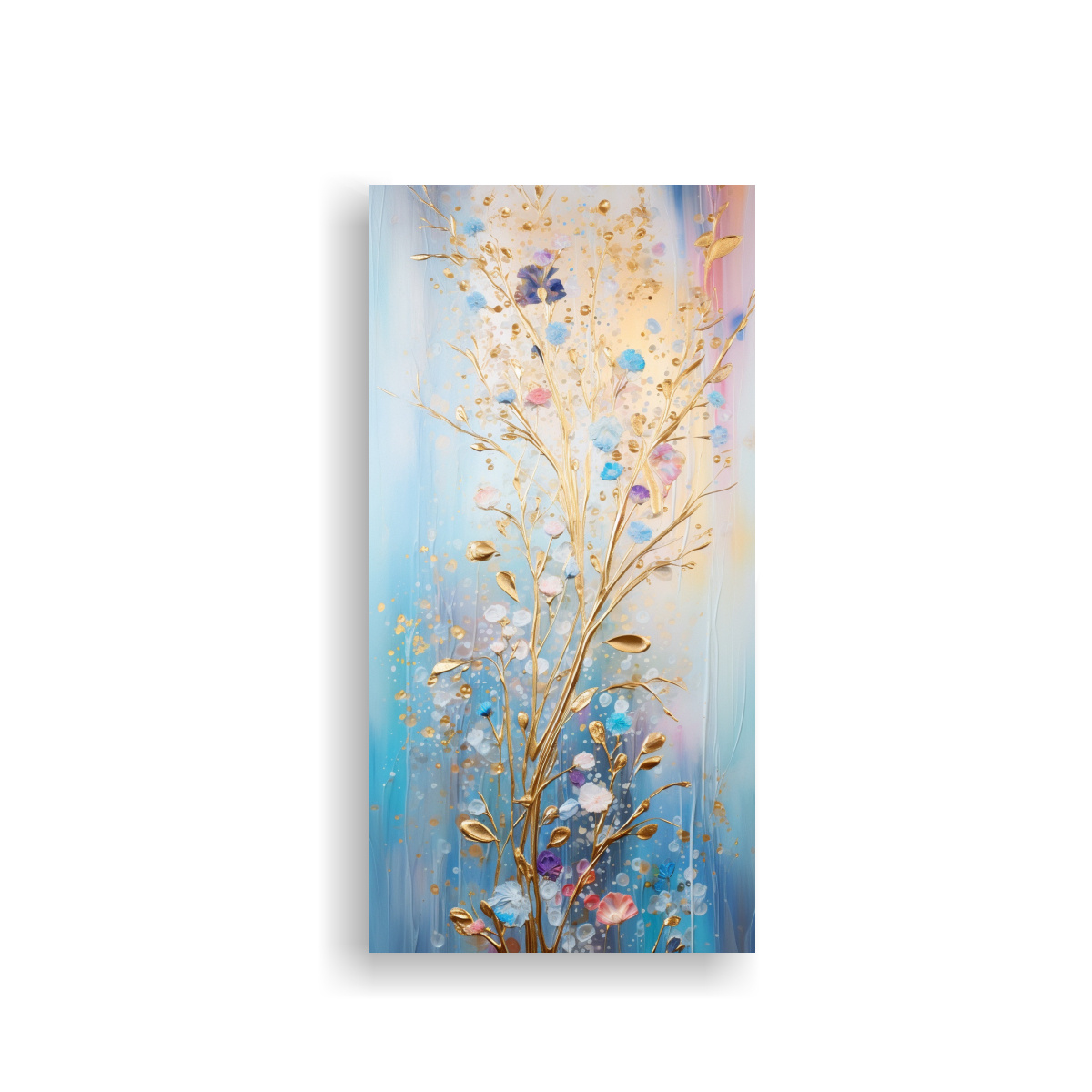 pintura-creativa-brillante-con-arco-ris-y-colores-dorados-en-cuadro