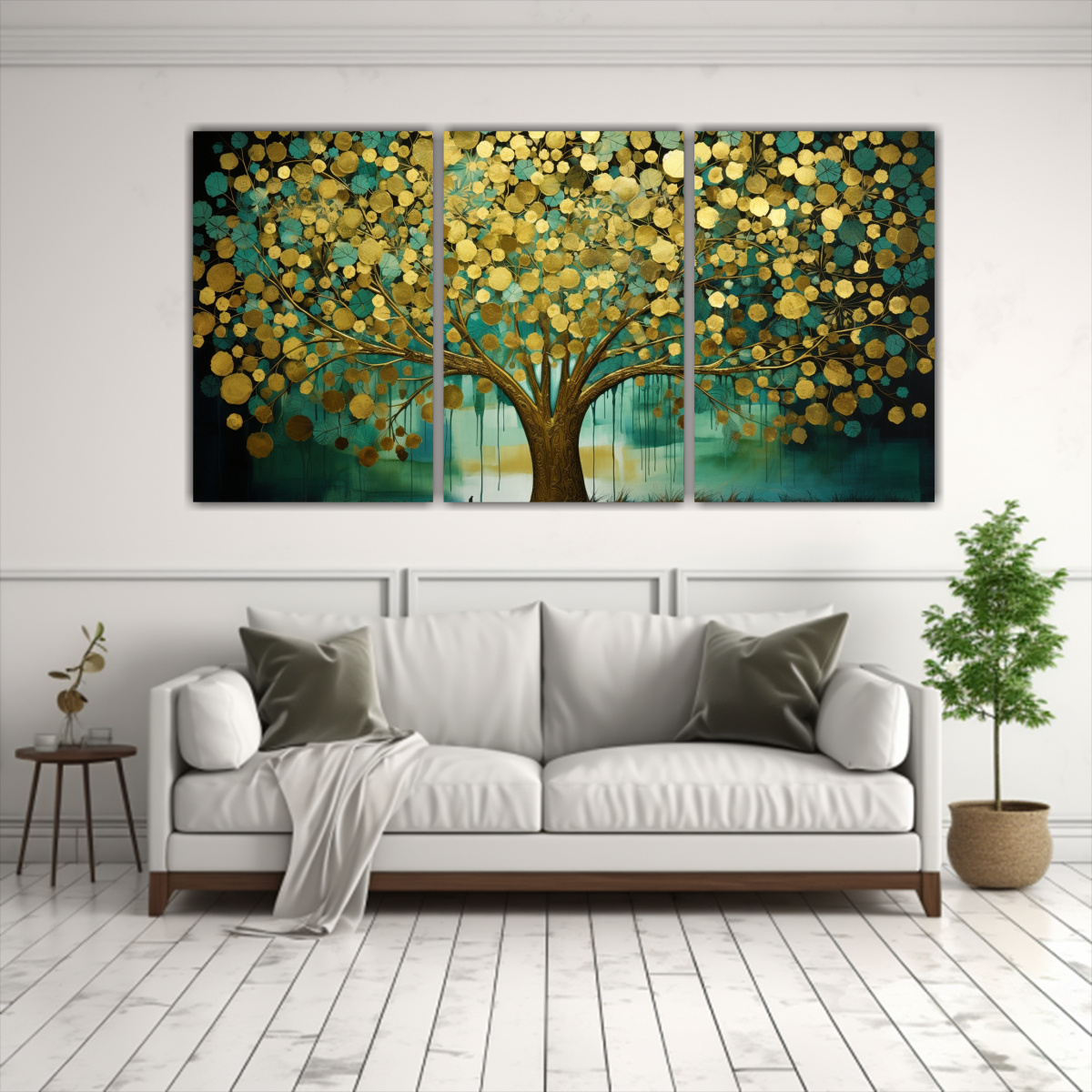 pintura-creativa-de-rbol-en-verde-y-amarillo-para-decoraci-n-1