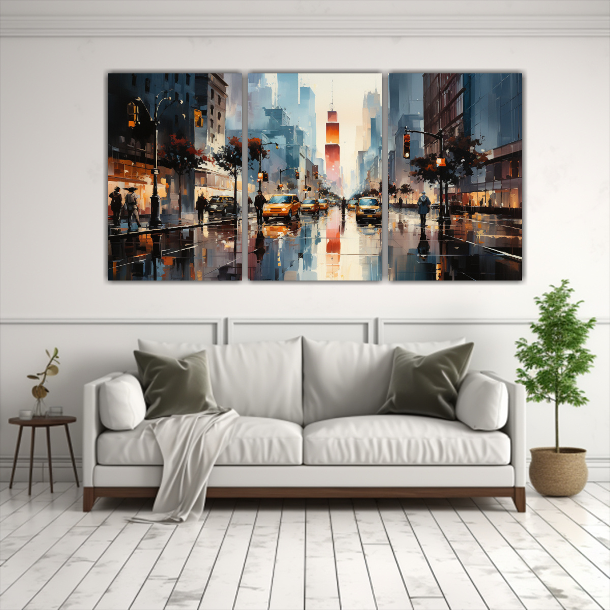 pintura-creativa-de-una-calle-urbana-concurrida-decorativa-1