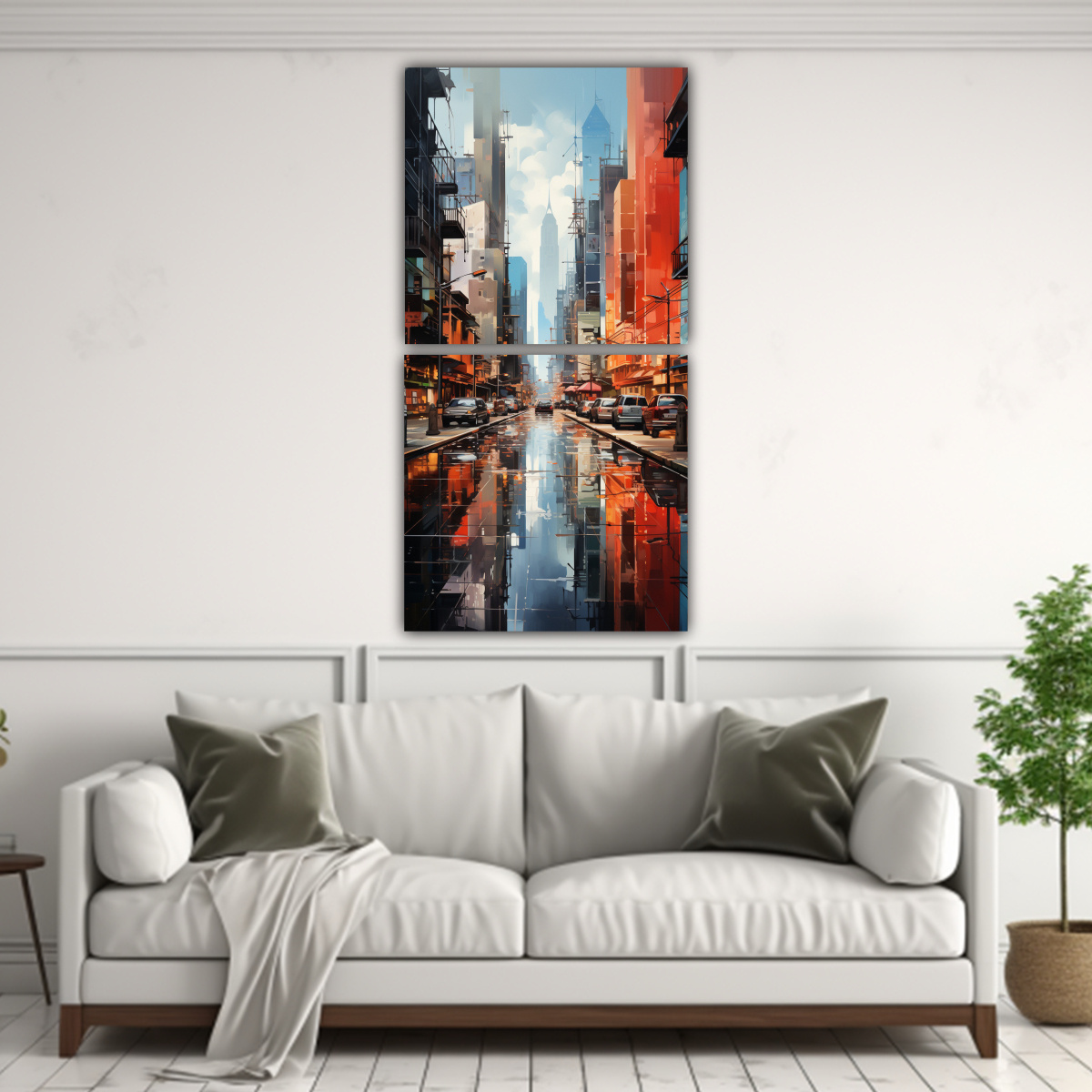 pintura-cubista-ciudad-fragmentada-cuadros-decorativos-1