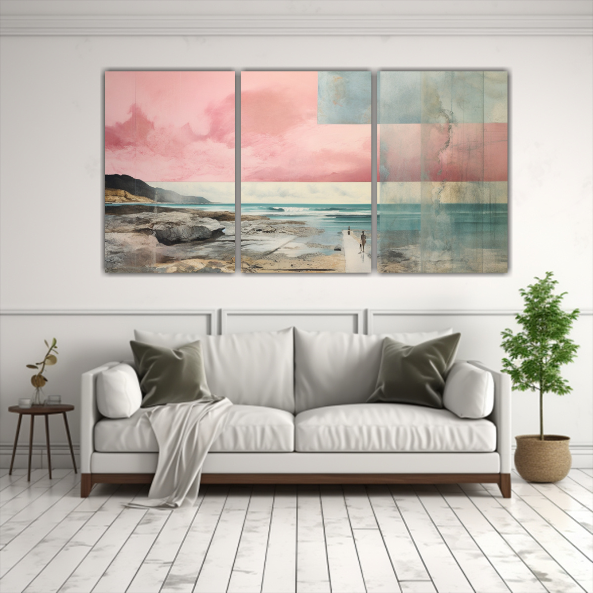 pintura-d-ptico-imagen-vida-en-acuarela-rosa-verde-azulado-y-plateado-1