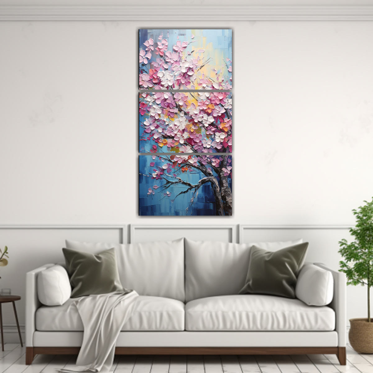 pintura-de-cerezos-en-flor-con-colores-del-arco-ris-en-lienzo-1