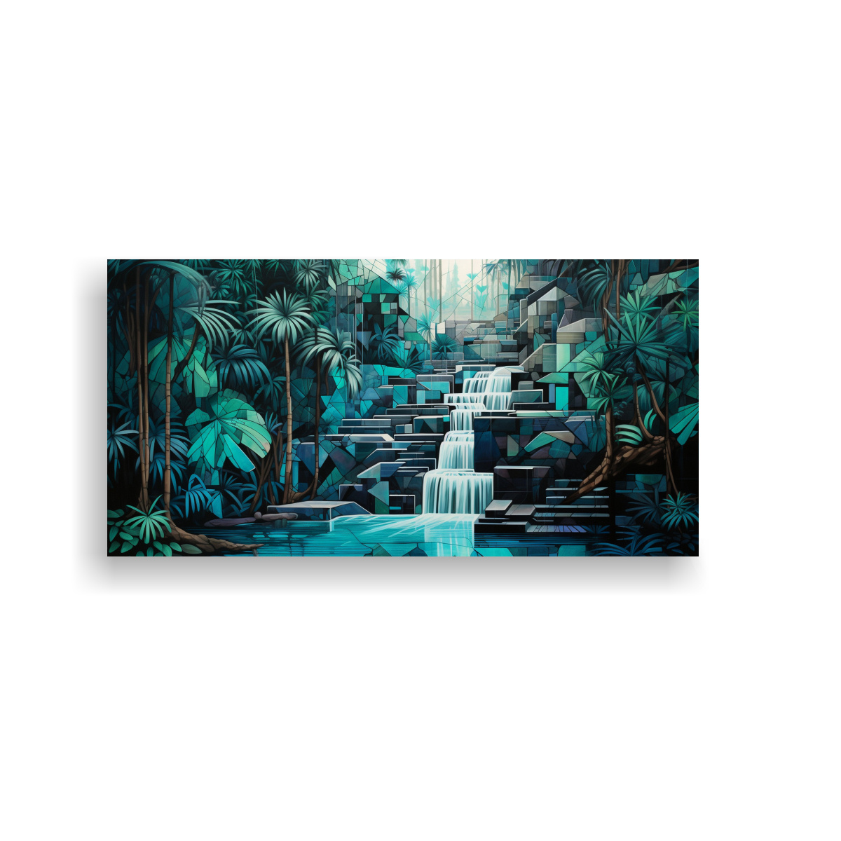 pintura-de-dise-o-luminoso-en-lienzo-con-geometr-as-cascada-en-tonos-turquesa-y-azul