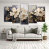 pintura-de-flores-negras-en-lienzo-estilo-cinco-cuadros-tonos-estilo-1-1