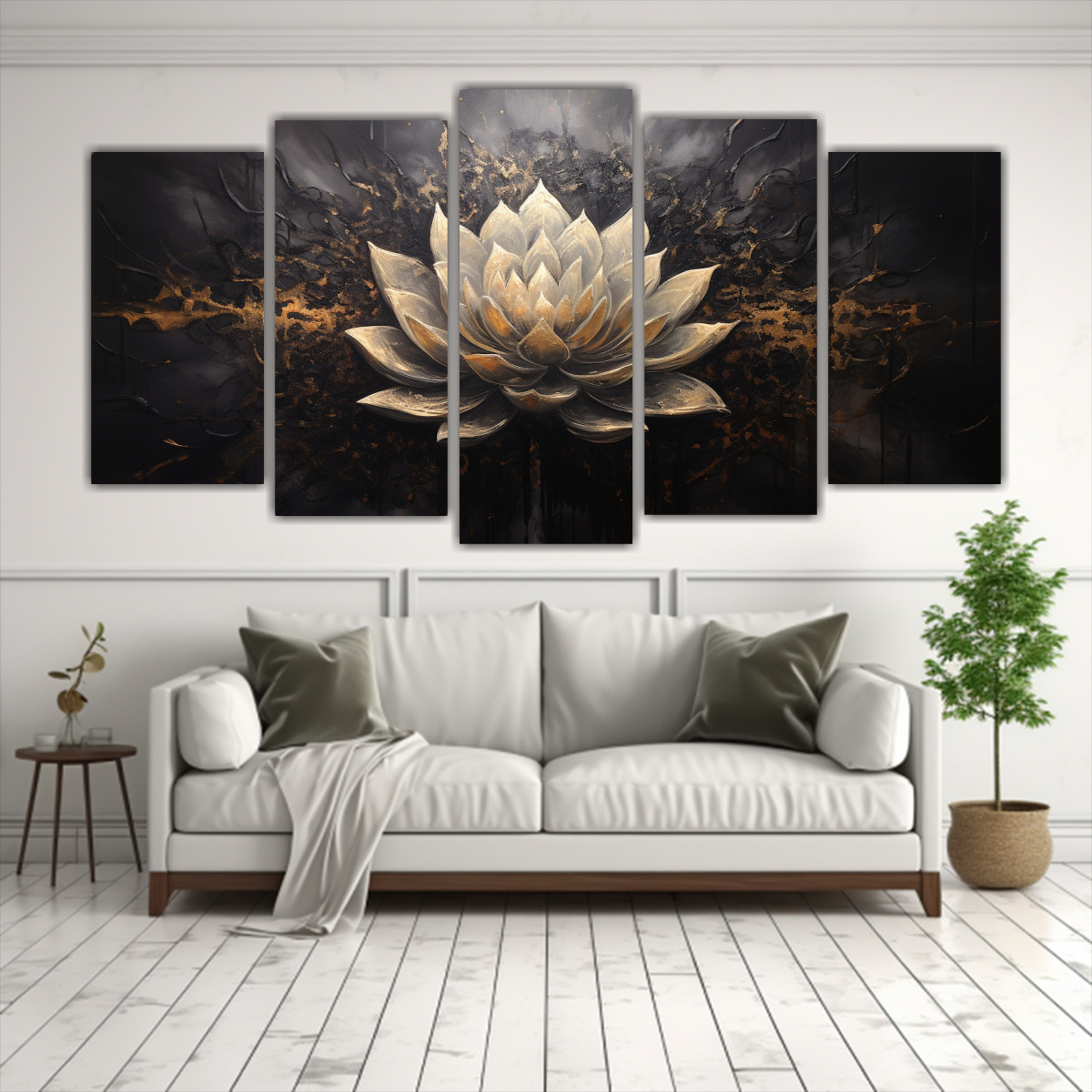 pintura-de-loto-negro-en-lienzo-estilo-decorativo-1