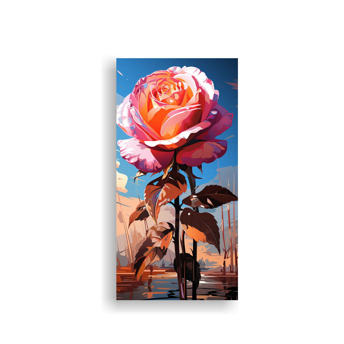 pintura-de-pared-con-detalles-intrincados-de-bot-n-de-rosa-pop-art