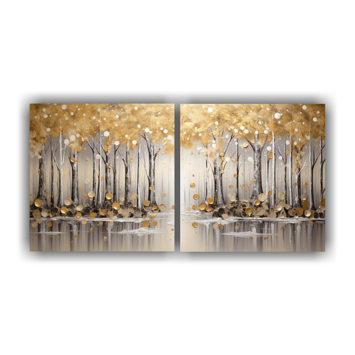 pintura-de-pared-en-tonos-dorados-y-plateados-estilo-refinado