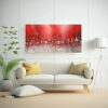pintura-de-pared-vintage-en-rojo-y-plata-en-estilo-visual-1