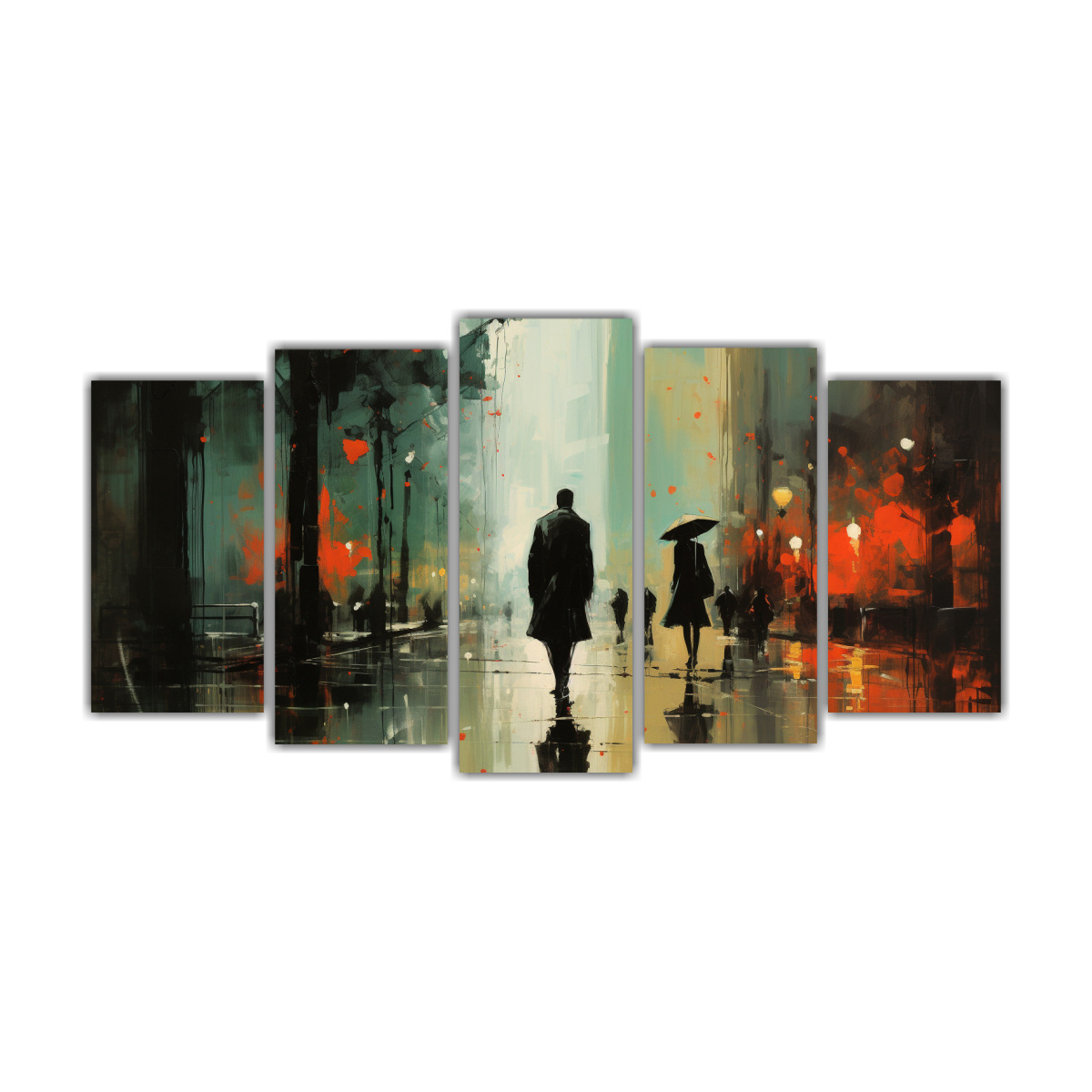 pintura-de-personas-caminando-bajo-la-lluvia-en-bastidor-decoraci-n-con-5-telas-en-patr-n-intenso-bonito-