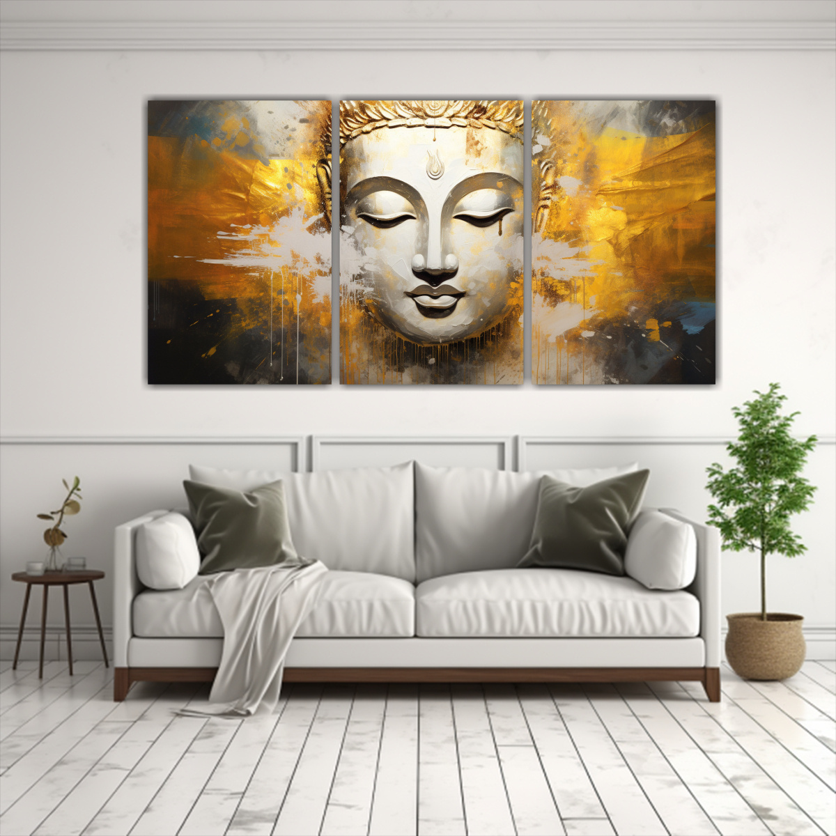 pintura-decorativa-abstracta-con-rostro-de-buda-en-tonos-dorados-y-blancos-1