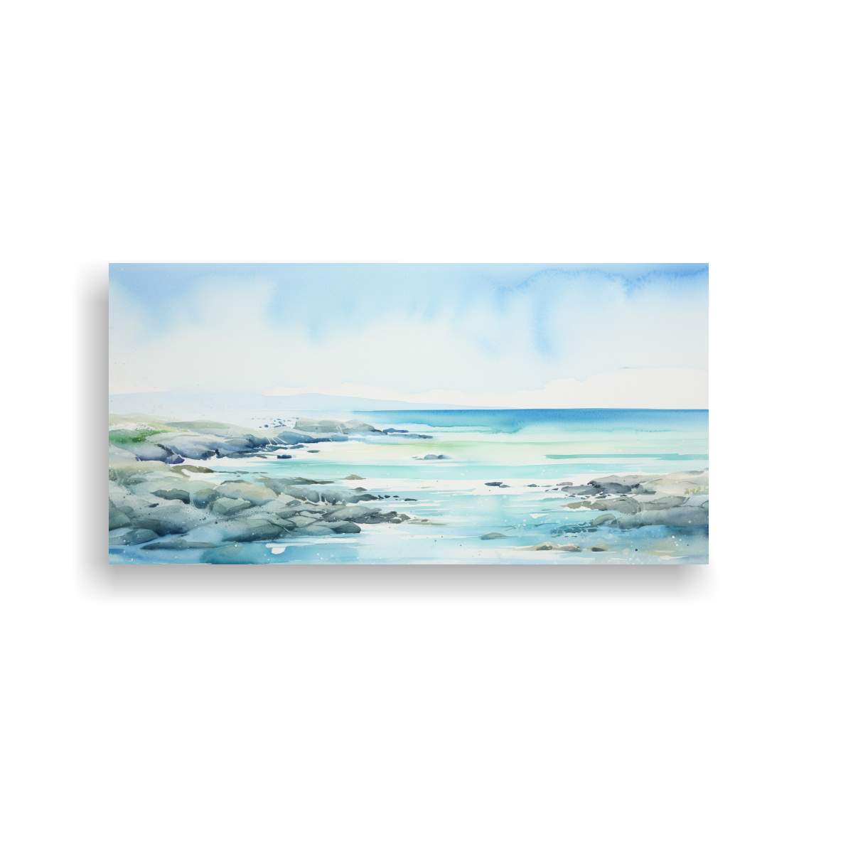 pintura-decorativa-abstracta-de-escena-costera-en-tonos-suaves