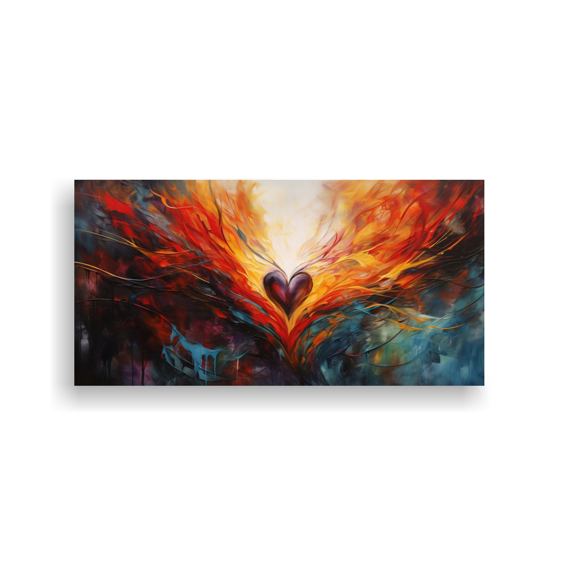 pintura-decorativa-abstracta-de-un-coraz-n-salvaje