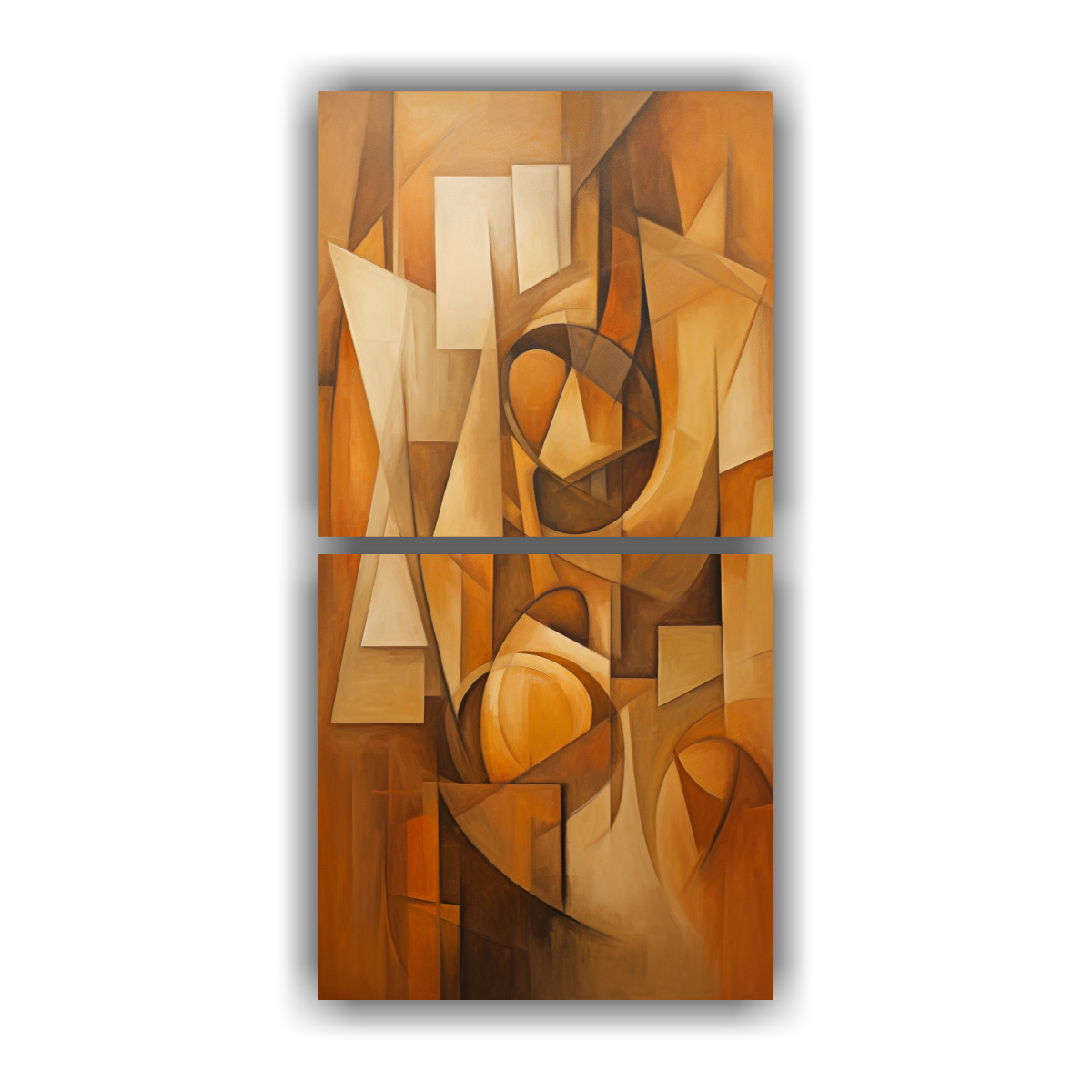 pintura-decorativa-abstracta-inspirada-en-el-cubismo-con-l-neas-finas-y-simplicidad