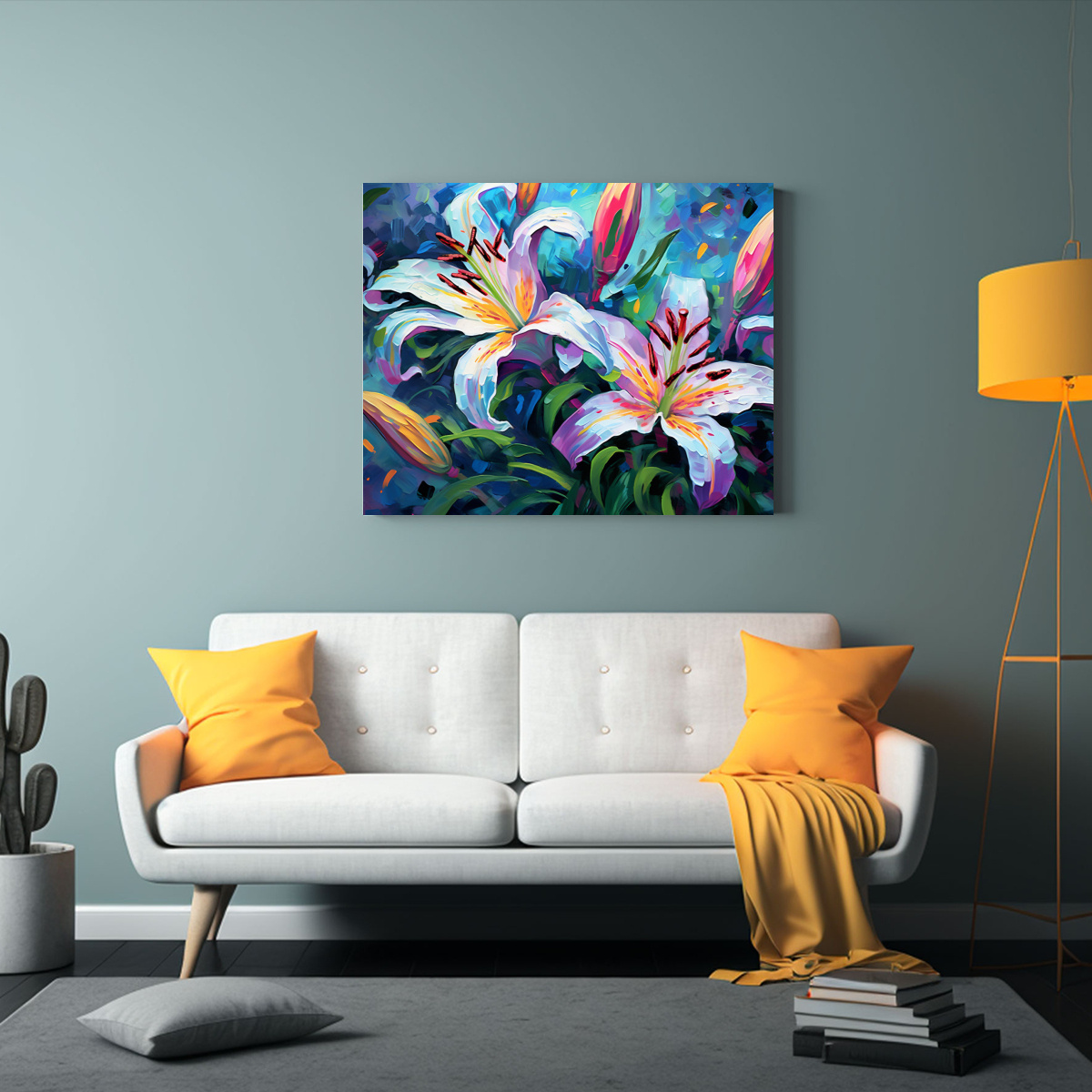 pintura-decorativa-arte-forma-escenario-estilo-lily-pulitzer-en-impasto-intenso-1