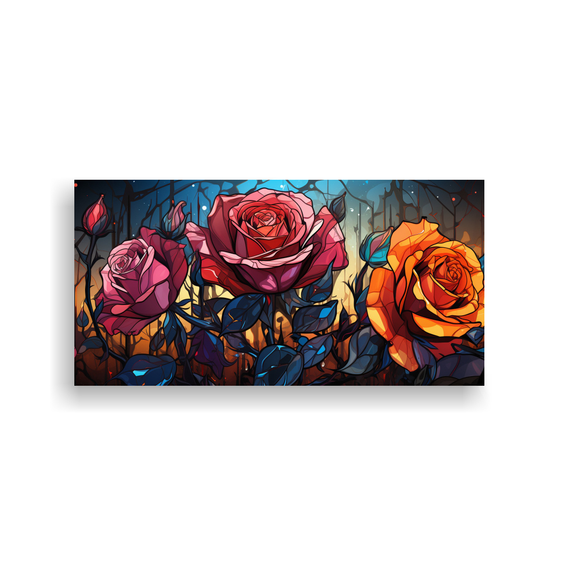 pintura-decorativa-con-fondo-de-rosa-estilo-graffiti-colorido-y-desvanecido