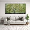 pintura-decorativa-con-imagen-de-rbol-verde-y-plateado-en-tres-artes-creativa-1