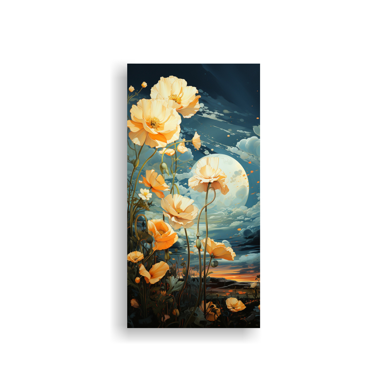 pintura-decorativa-con-peque-as-flores-amarillas-en-el-cielo-obra-espectacular