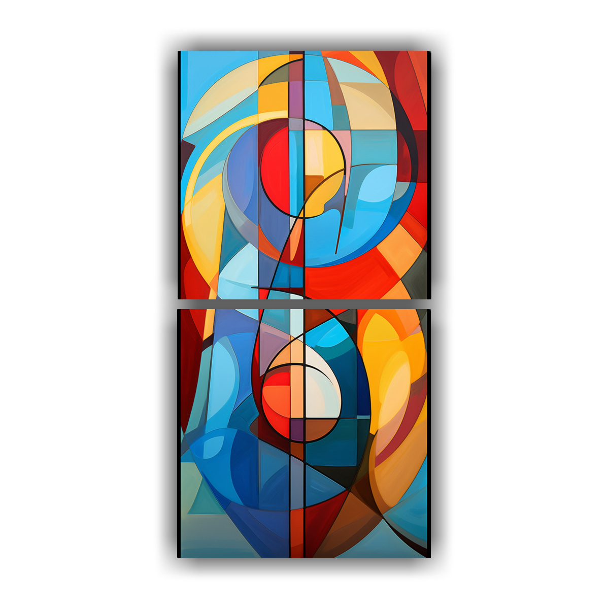 pintura-decorativa-cubista-inspirada-en-la-naturaleza-viva