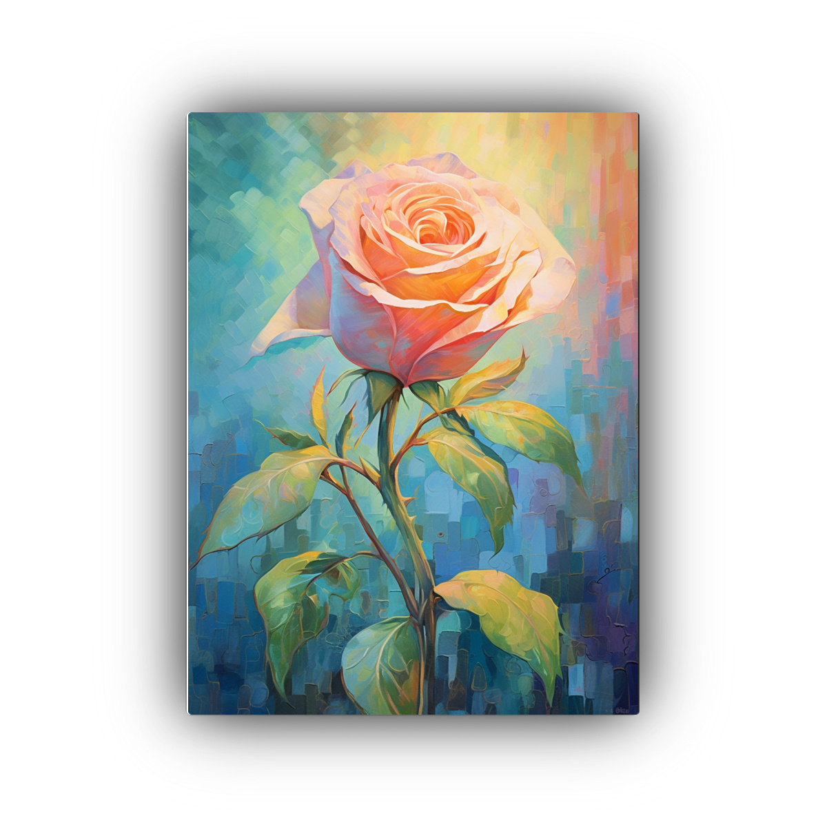 pintura-decorativa-de-impacto-visual-de-composici-n-expresiva-de-trazos-acr-licos-amplios-en-un-nico-jard-n-de-rosas-brillante-en-el-cielo-azul