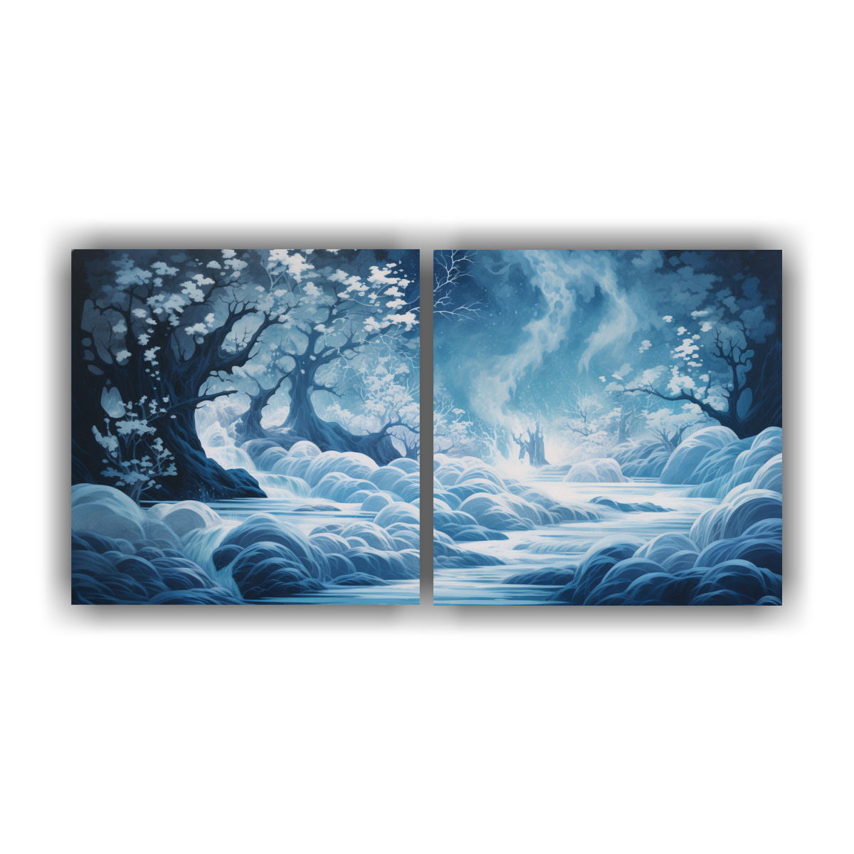 pintura-decorativa-de-la-belleza-abstracta-de-una-cascada-estruendosa