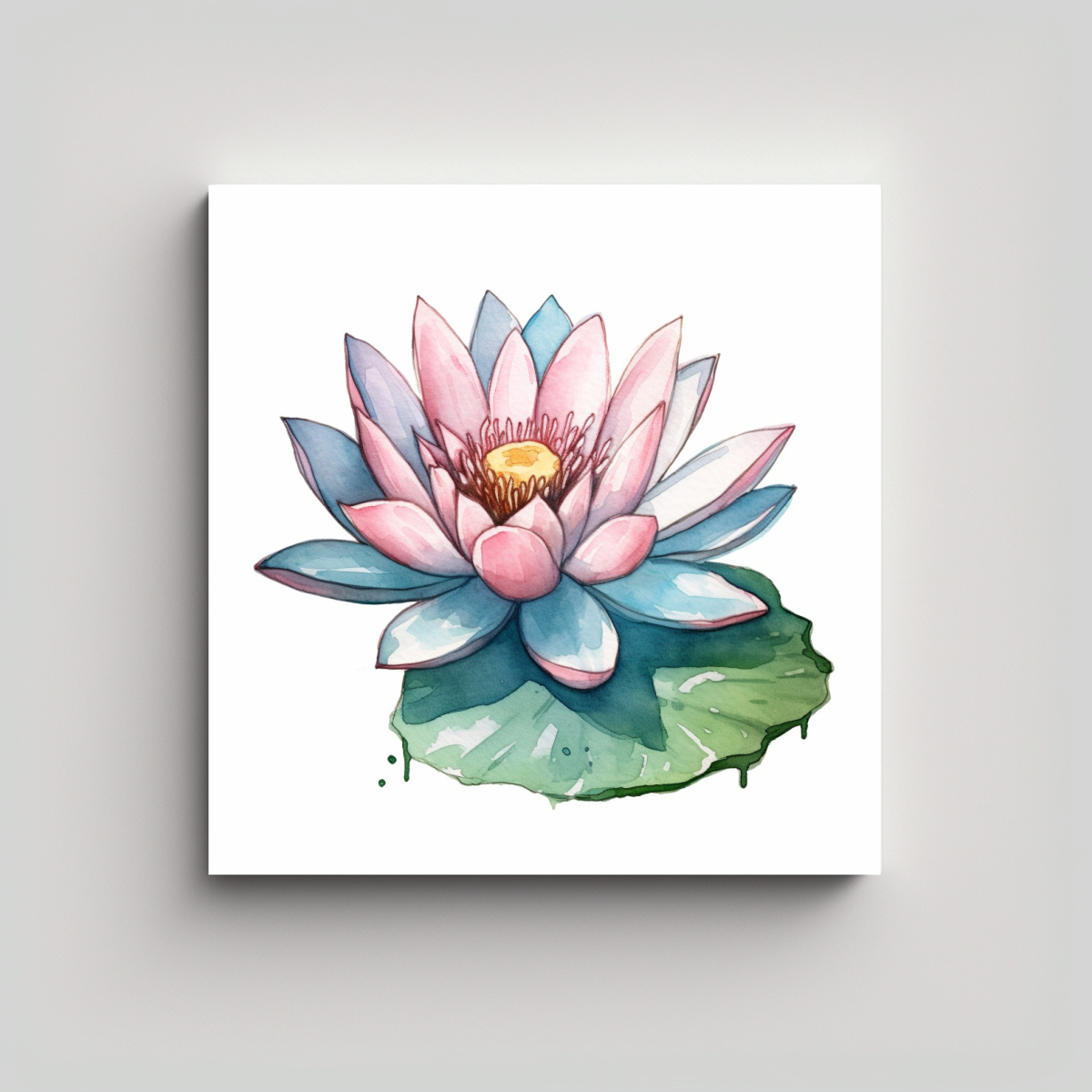 pintura-decorativa-de-loto-acuarela-arte-gr-fico-estilo-galer-a