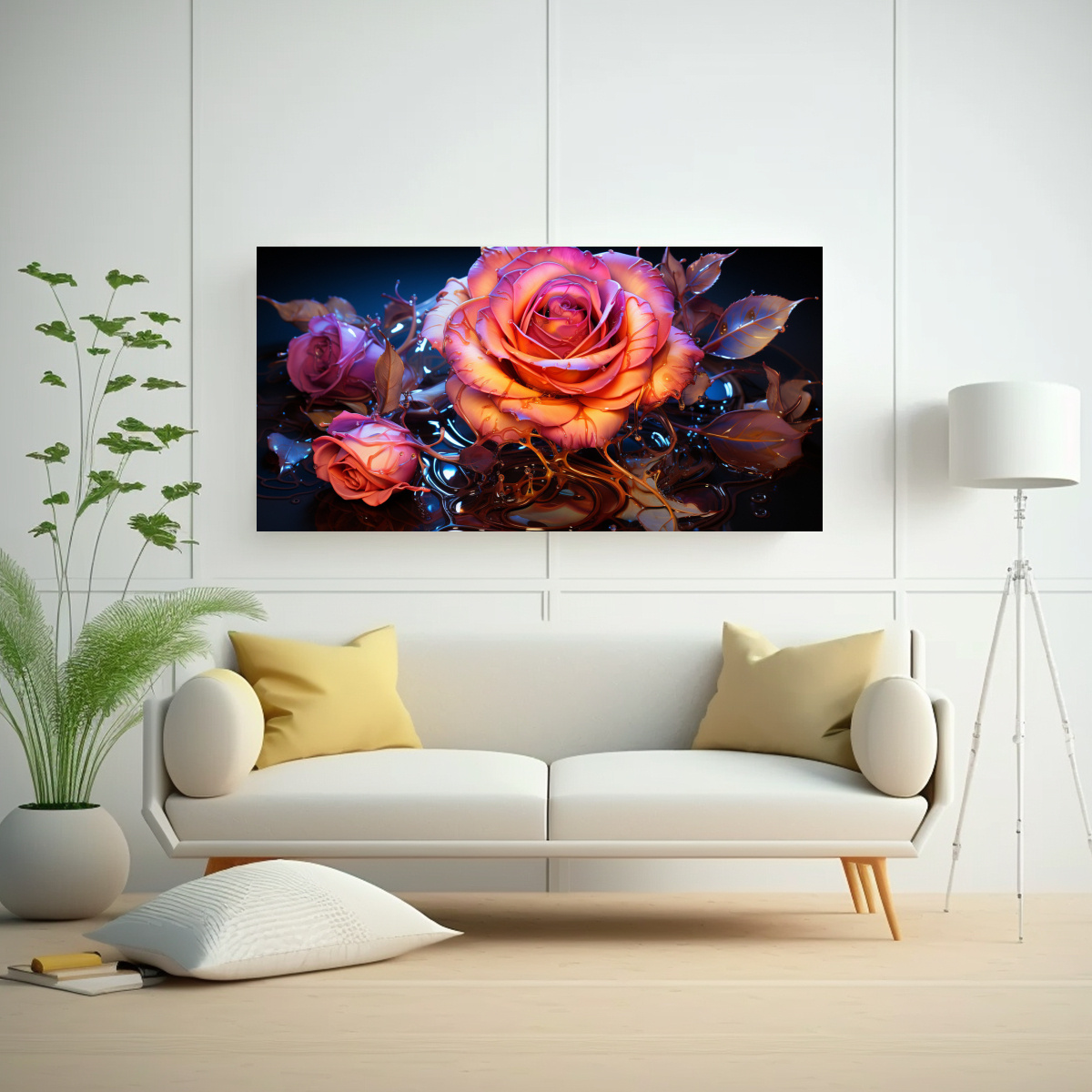 pintura-decorativa-de-tribal-con-protagonismo-abstracto-rosa-ne-n-que-se-disuelve-en-agua-1