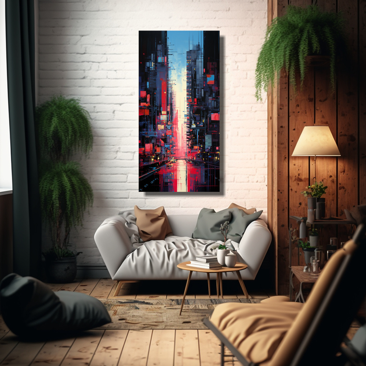 pintura-decorativa-de-una-ciudad-al-atardecer-en-movimento-estilo-abstracto-1-1