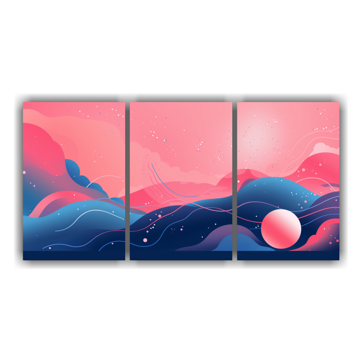 pintura-decorativa-dos-canvas-conceptual-adorno-espacio-gr-fico-en-rosas-y-azules