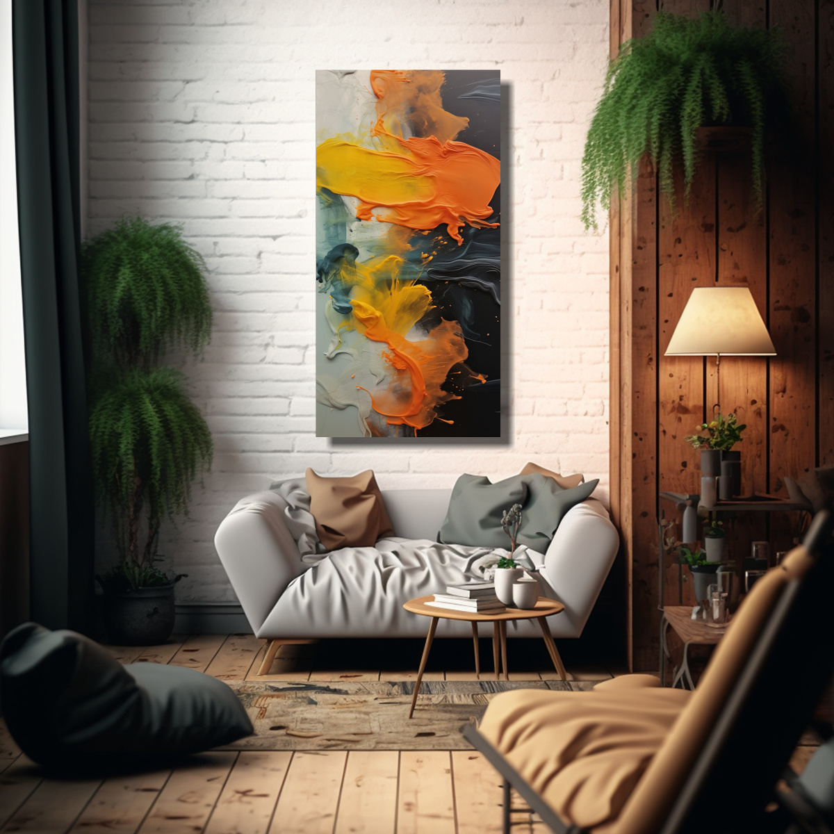 pintura-decorativa-en-bastidor-con-movimientos-gestuales-y-trazos-sueltos-de-pintura-industrial-1