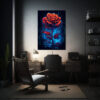 pintura-decorativa-esquema-rosa-negra-g-tica-con-fondo-intrincado-estilo-pop-art-1