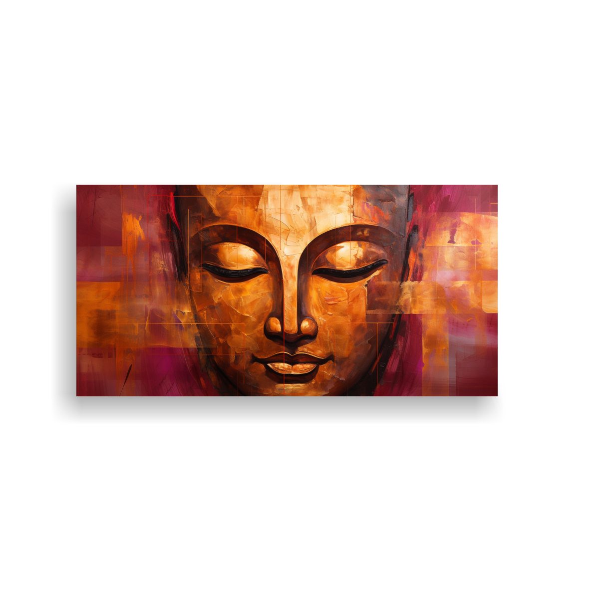 pintura-decorativa-estilo-abstracto-dorado-y-rosa-con-inspiraci-n-en-la-cara-de-buda-en-aceite-mode