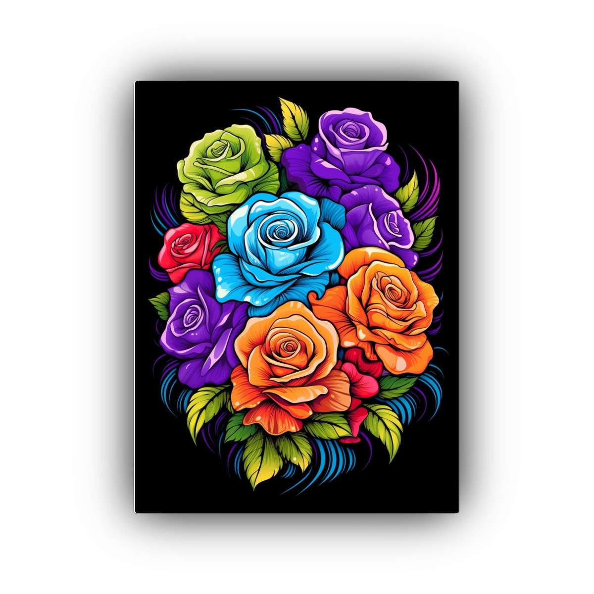 pintura-decorativa-flores-arco-ris-brillantes-y-margaritas-al-amanecer-para-decorar