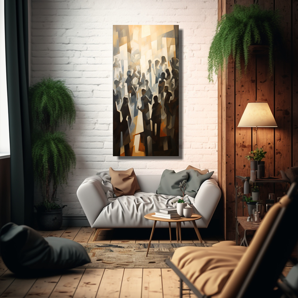 pintura-decorativa-lienzo-fotogr-fico-abstractas-sombras-elusivas-en-una-habitaci-n-abarrotada-1