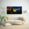 pintura-decorativa-paisaje-abstracto-con-rboles-silueteados-al-atardecer-1-1