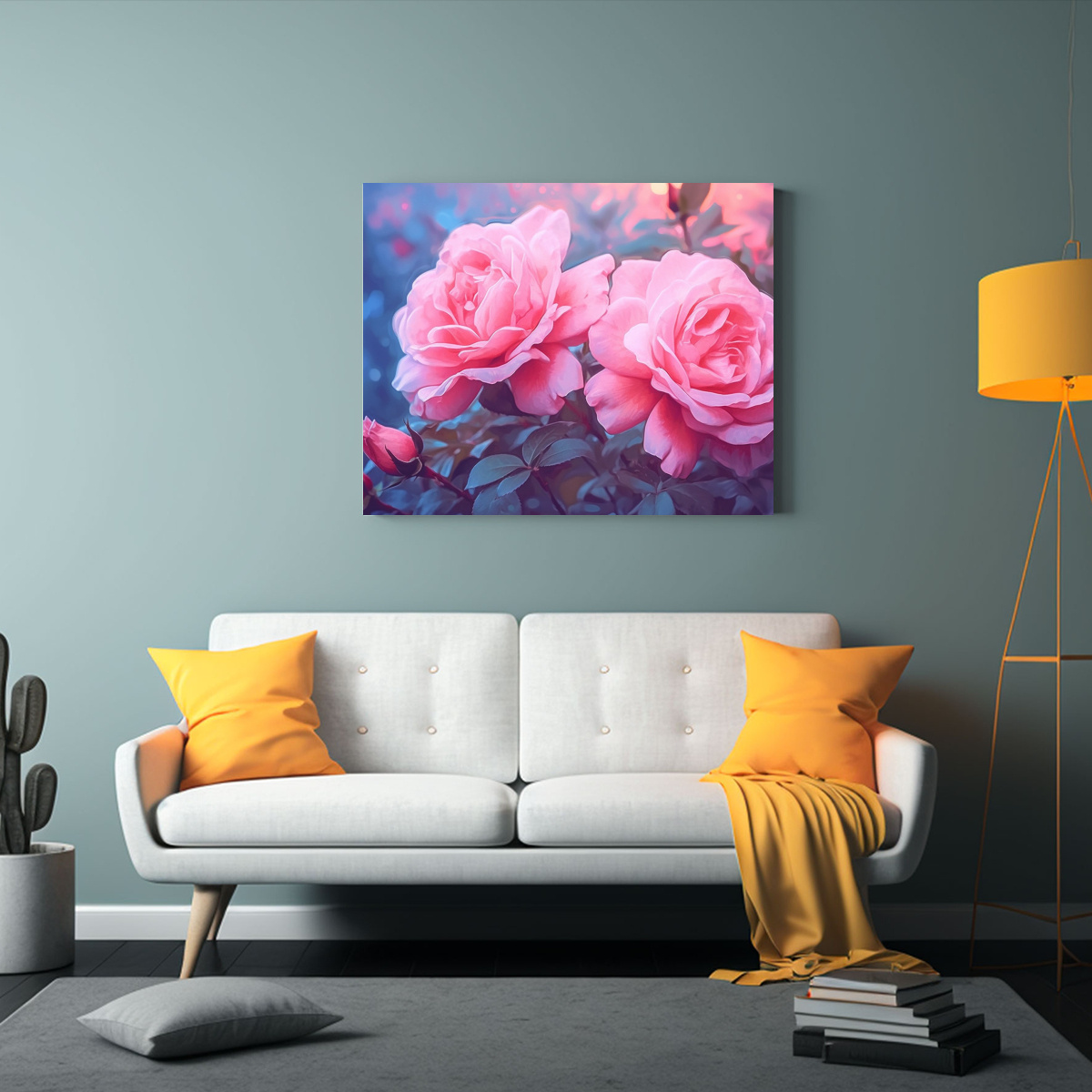 pintura-decorativa-rosa-con-fondo-borroso-estilo-che-1