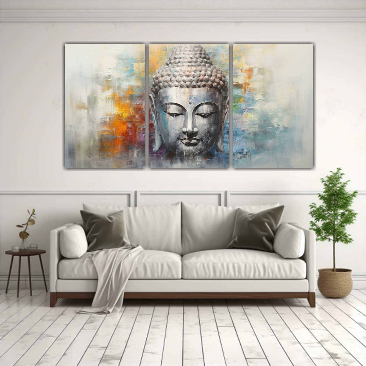 pintura-decorativa-tr-ptico-buddha-calma-estilo-abstracto-plata-y-vibrante-1