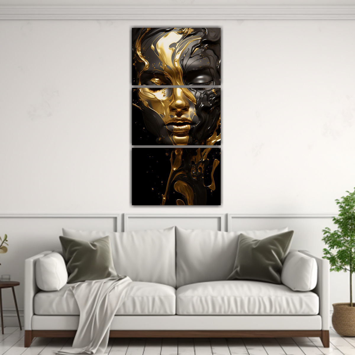 pintura-digital-estilo-acuarela-oficina-bastidor-con-tres-telas-en-dorado-claro-y-negro-1-1