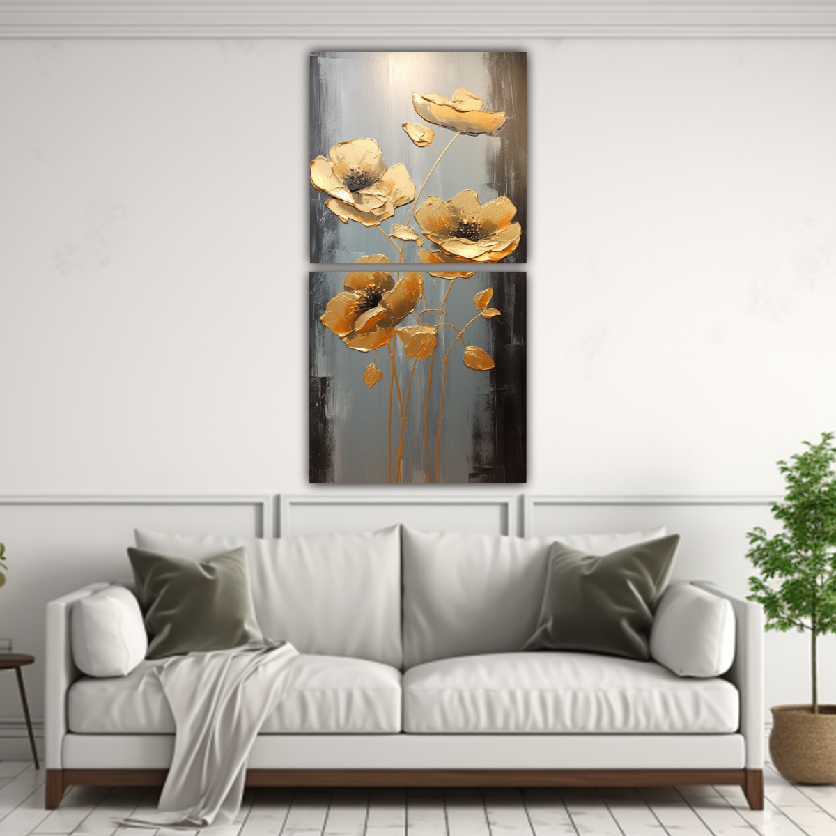 pintura-diptico-movimiento-visual-de-amapolas-doradas-sobre-lienzo-al-estilo-de-decoraci-n-1