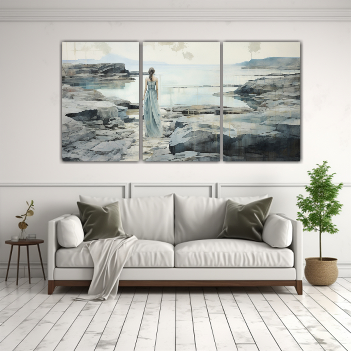 pintura-dos-cuadros-con-tema-de-colores-vibrantes-en-acuarela-blanco-turquesa-y-plateado-1-1