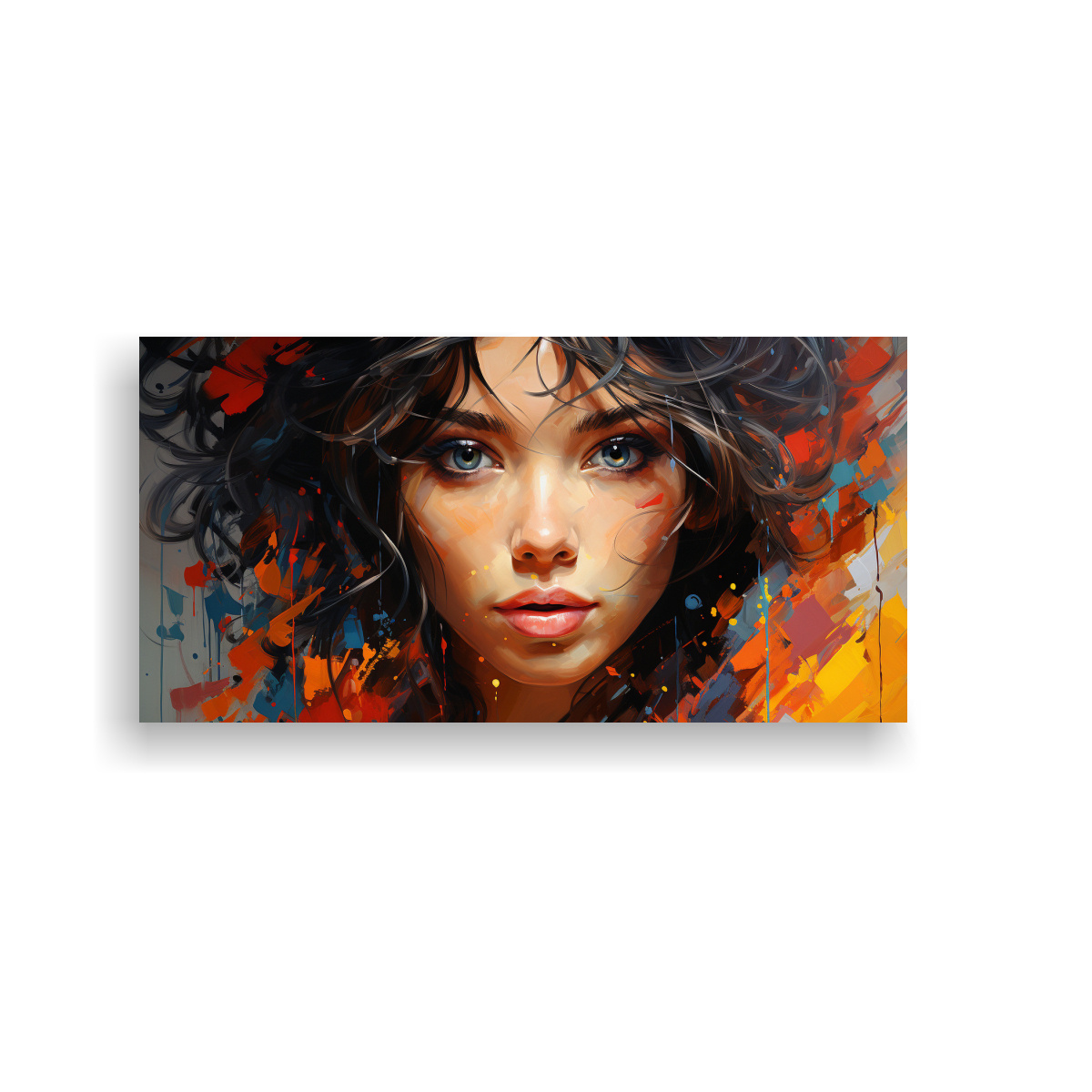 pintura-en-bastidor-de-concepto-a-todo-color-de-una-imagen-pintada-de-una-chica-comiendo