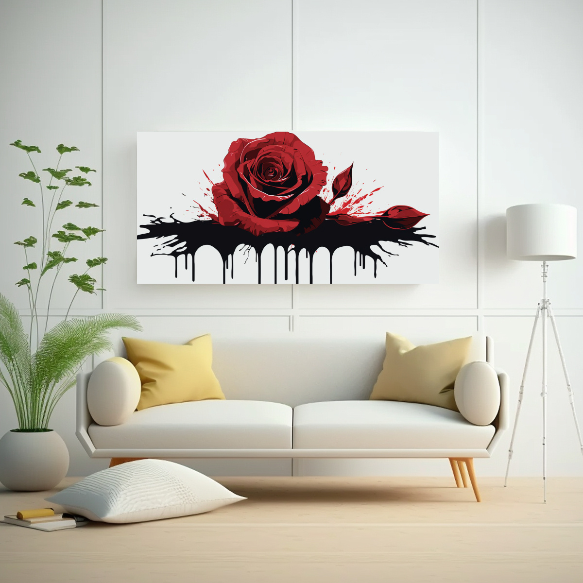 pintura-en-bastidor-de-tela-con-reflejo-c-lido-de-rosa-sangrando-y-lienzo-en-decadencia-1