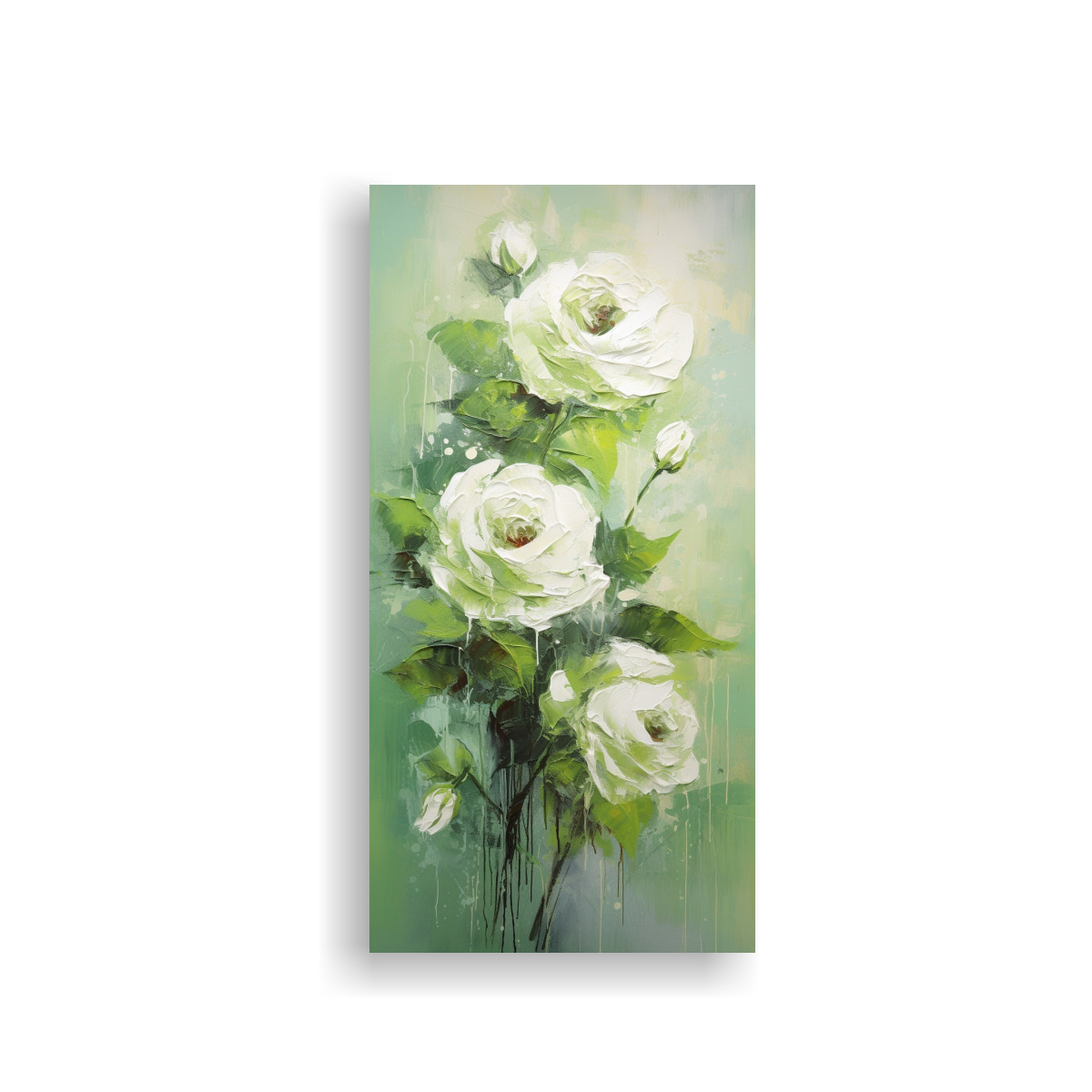 pintura-en-bastidor-green-roses-en-estilo-de-composici-n-floral-en-tela