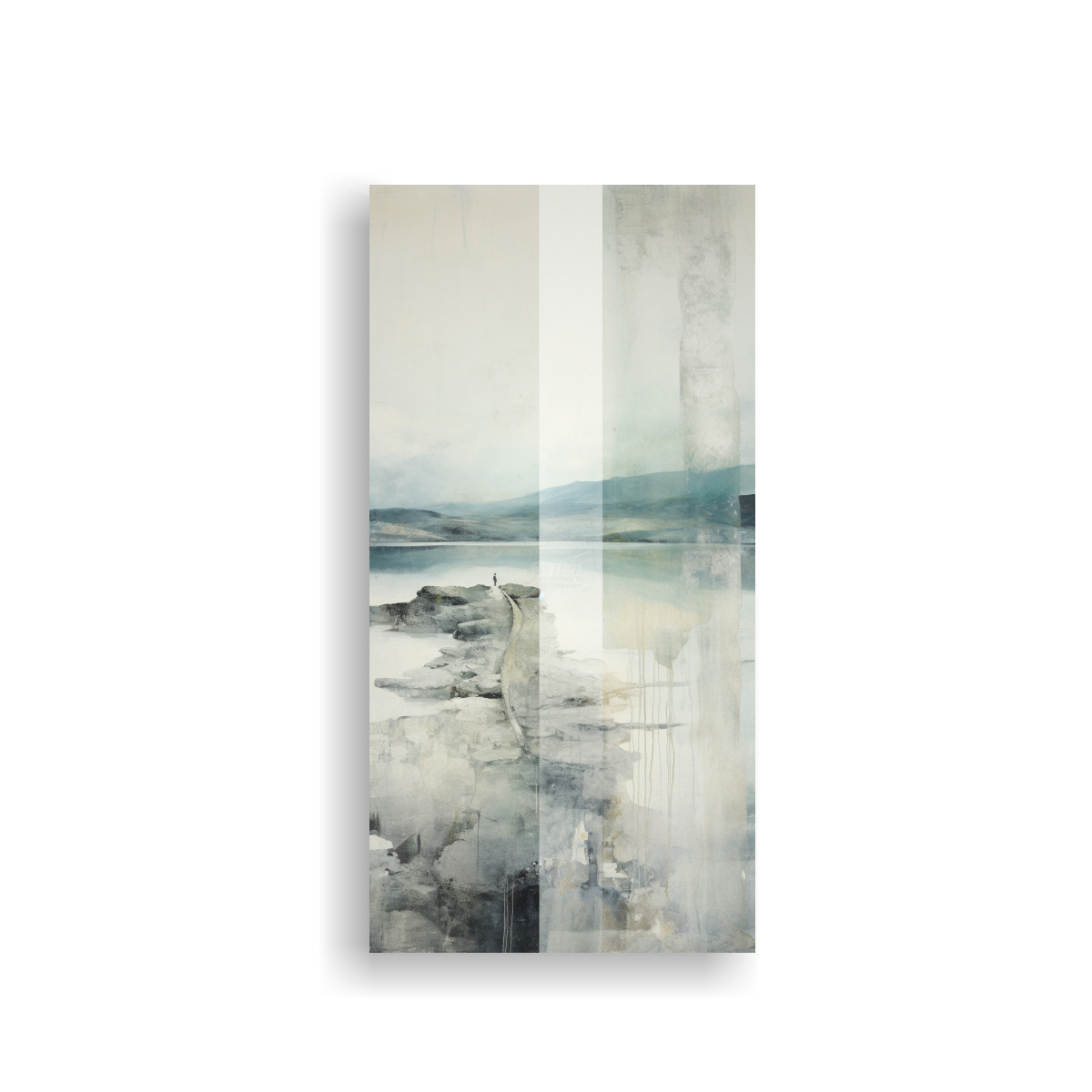 pintura-en-bastidor-impreso-exuberantes-con-acuarela-en-blanco-turquesa-y-plateado