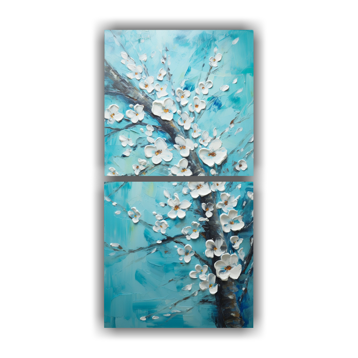 pintura-en-lienzo-composici-n-din-mica-con-flores-de-cerezo-turquesa-en-decoraci-n-