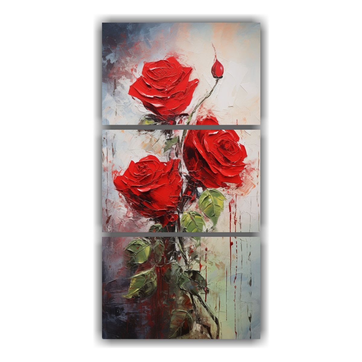 pintura-en-lienzo-de-3-composiciones-fotogr-ficas-expresivas-de-rosas-rojas-en-el-estilo-del-arte-contempor-neo