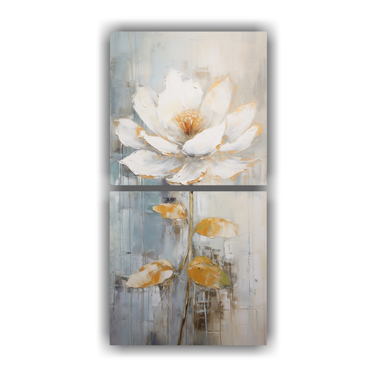 pintura-en-lienzo-de-arte-callejero-impreso-en-dos-composiciones-al-estilo-de-loto-blanco