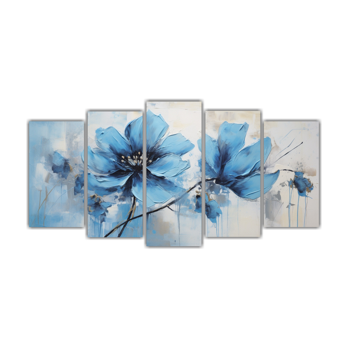 pintura-en-lienzo-de-flor-azul-en-estilo-acuarela