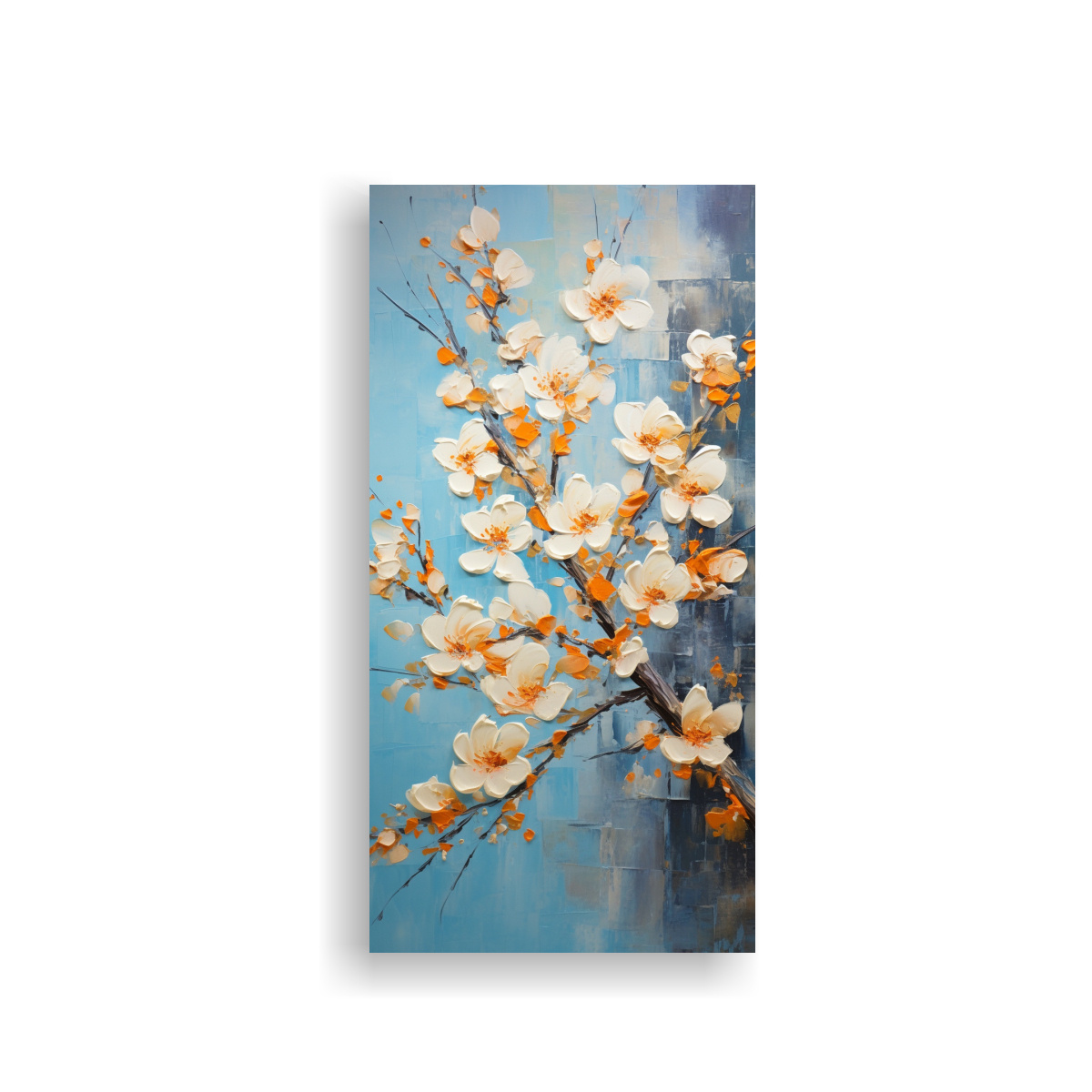 pintura-en-lienzo-de-flores-de-cerezo-naranja-con-composici-n-c-lida-y-simplicidad