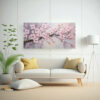 pintura-en-lienzo-de-flores-de-cerezo-rosa-con-elegante-patron-intenso-en-canva-1