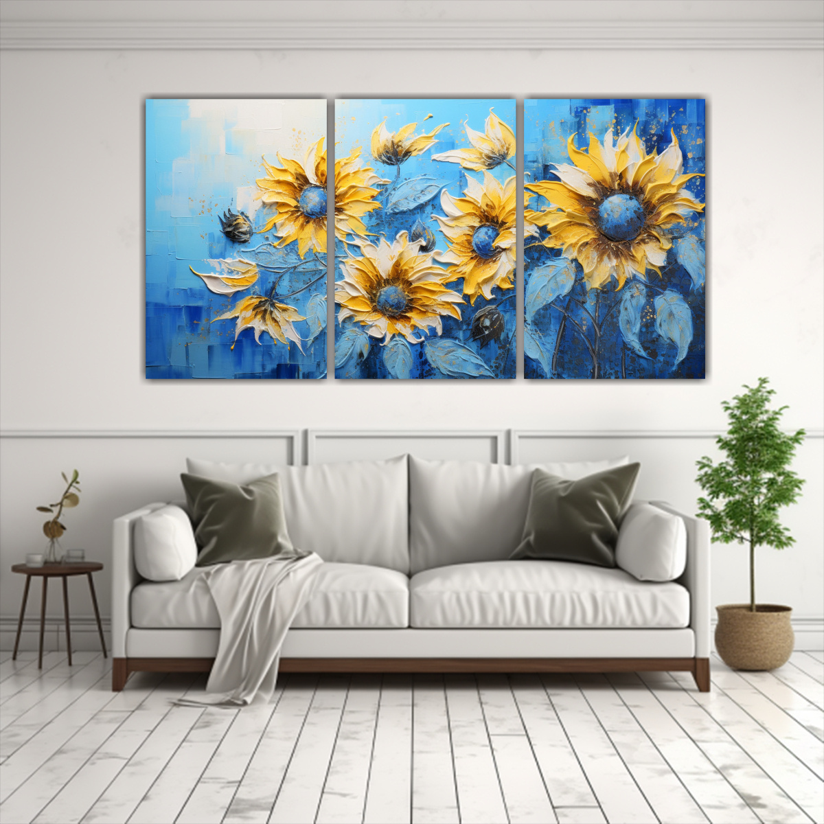 pintura-en-lienzo-de-girasoles-azules-en-estilo-de-impacto-visual-1